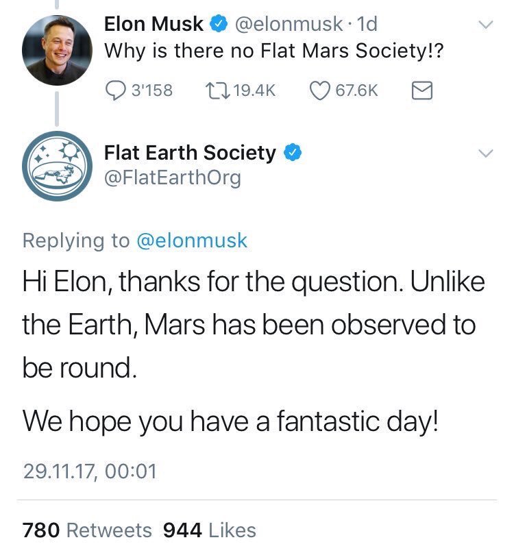 enigmablogger's tweet photo. Why is there no flat mars society. https://t.co/LRQBLkrd6x