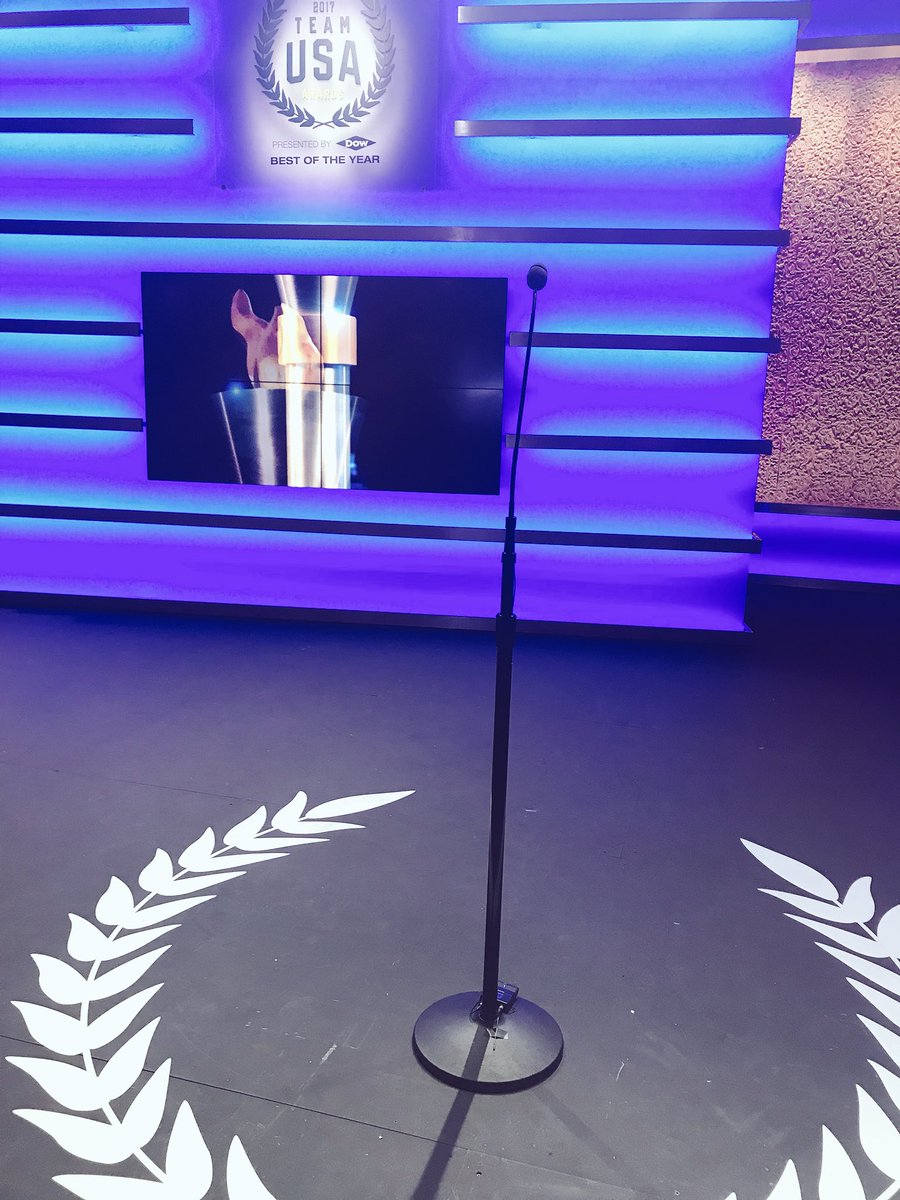 TheKQPong's tweet photo. #teamusa here @ucla_roycehall to celebrate our olympians #TeamUSAAwards #america https://t.co/A1fhV6RPGh