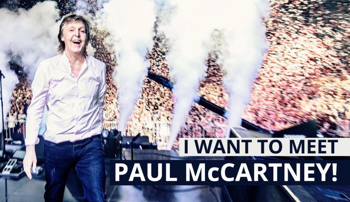 luciahill's tweet photo. More than anything I'd love to get a birthday kiss from this living legend @PaulMcCartney @frontiertouring #biggestfan #finallycomingtoaus #longestwait #birthdaywish https://t.co/Ti5UJHwOe8