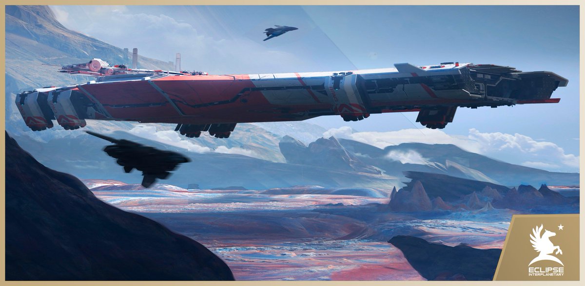 eclipseinter's tweet photo. Incorporamos a nuestra flota The Pioneer de Consolidated Outland
#StarCitizen #EclipseCorp https://t.co/r3WBZjN055