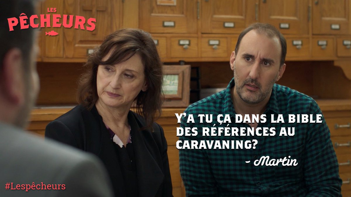 Martin, un peu épais en toutes circonstances. #Lespêcheurs