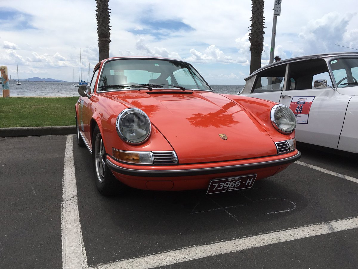 PorscheClubVic's tweet photo. 1/2 Back at Geelong Waterfront for the Targa Florio Australian Tribute official start #Geelong #Porsche #TargaFlorioAustralia #Tribute https://t.co/zT0Rb2KRet