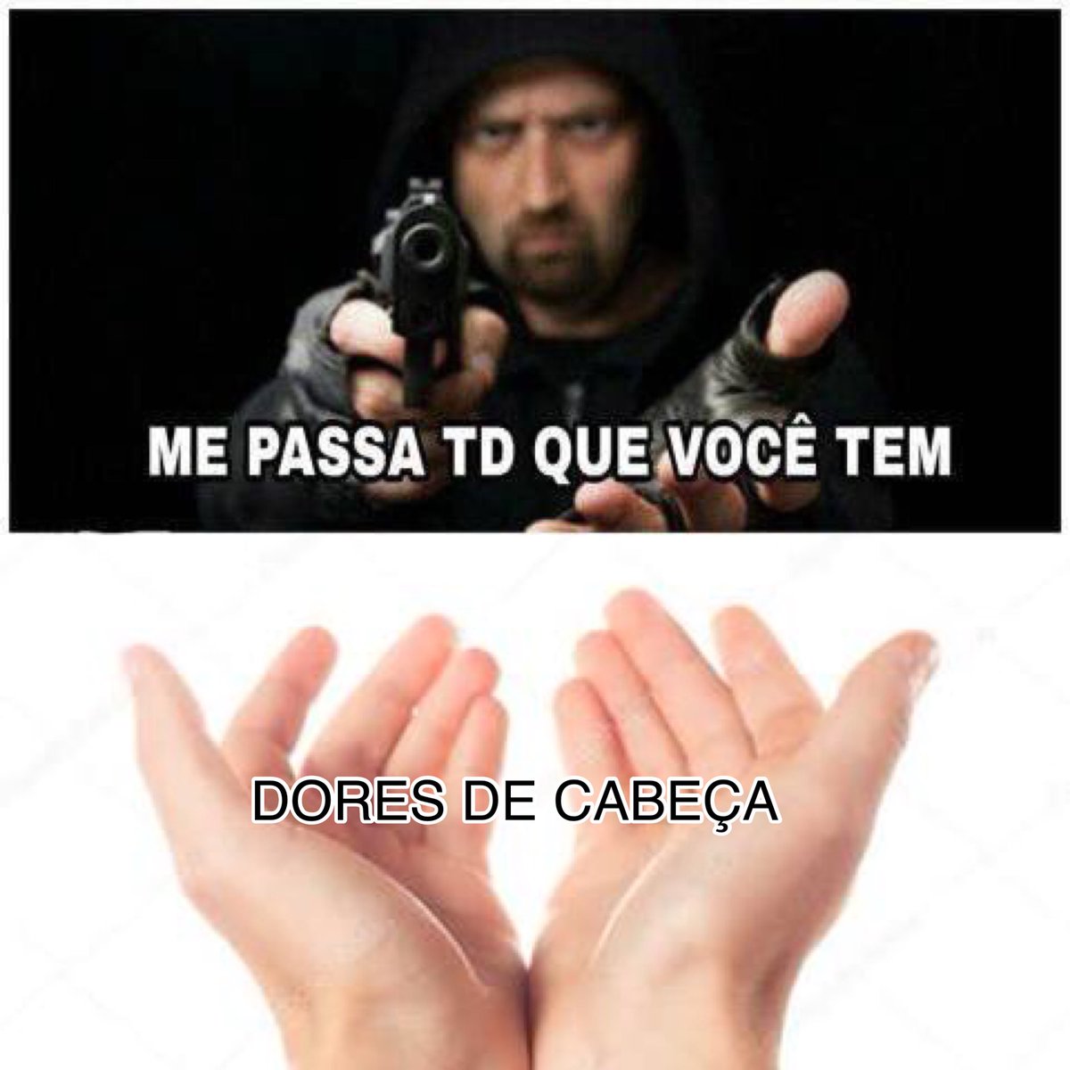 Se alguém tentar me assaltar
#QuintaDetremuraSdv