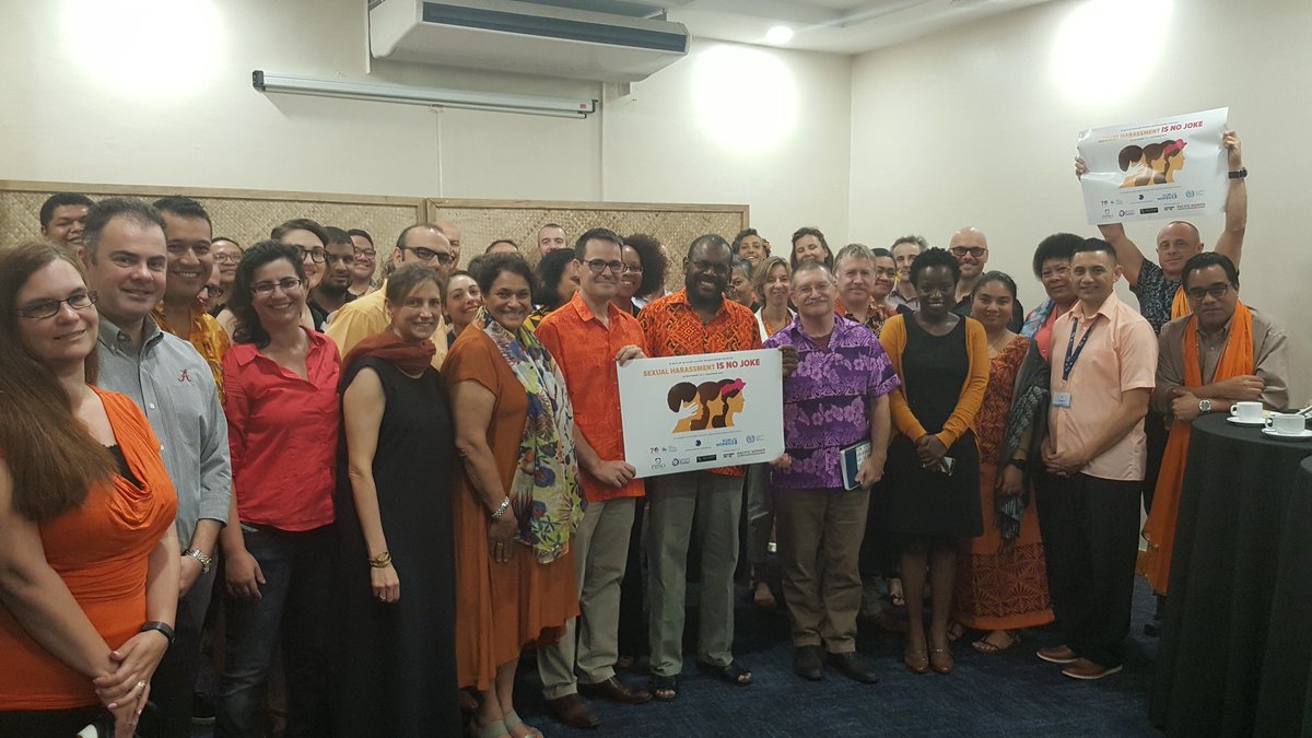 lani_tago's tweet photo. @spc_cps showing support for #16daysofactivism #16daysPacific #HarassmentNoJoke #Orangetheworld @ColinTukuitonga @AumuaA @Cameron_Diver @pac_pacwin https://t.co/FnHT4t0jid