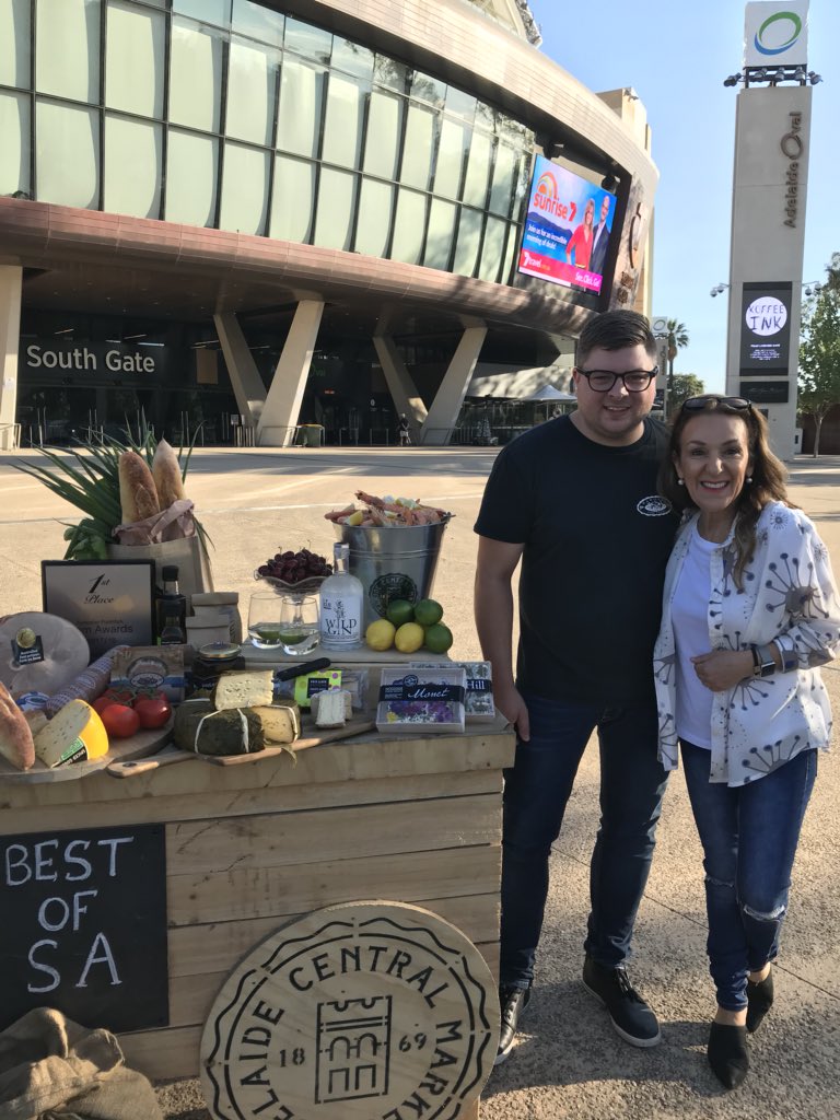 woodsidecheese's tweet photo. @sunriseon7 @7Travel Great to be a part of @sunriseon7 this morning with @AdelCentralMkt @barossafinefood we had it all #cheese #charcuterie #frogcakes #cherries and #gin https://t.co/kxceuRubOJ