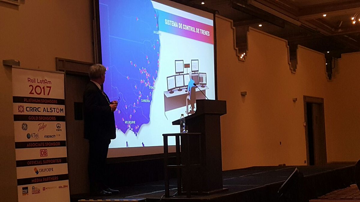 4TelLATAM's tweet photo. Segundo día en la Conferencia de Infraestructura #RailLatam17 @iconferencenet @4TelPtyLtd Expertos en Ferrocarriles Digitales https://t.co/ZZzh2WDyAV