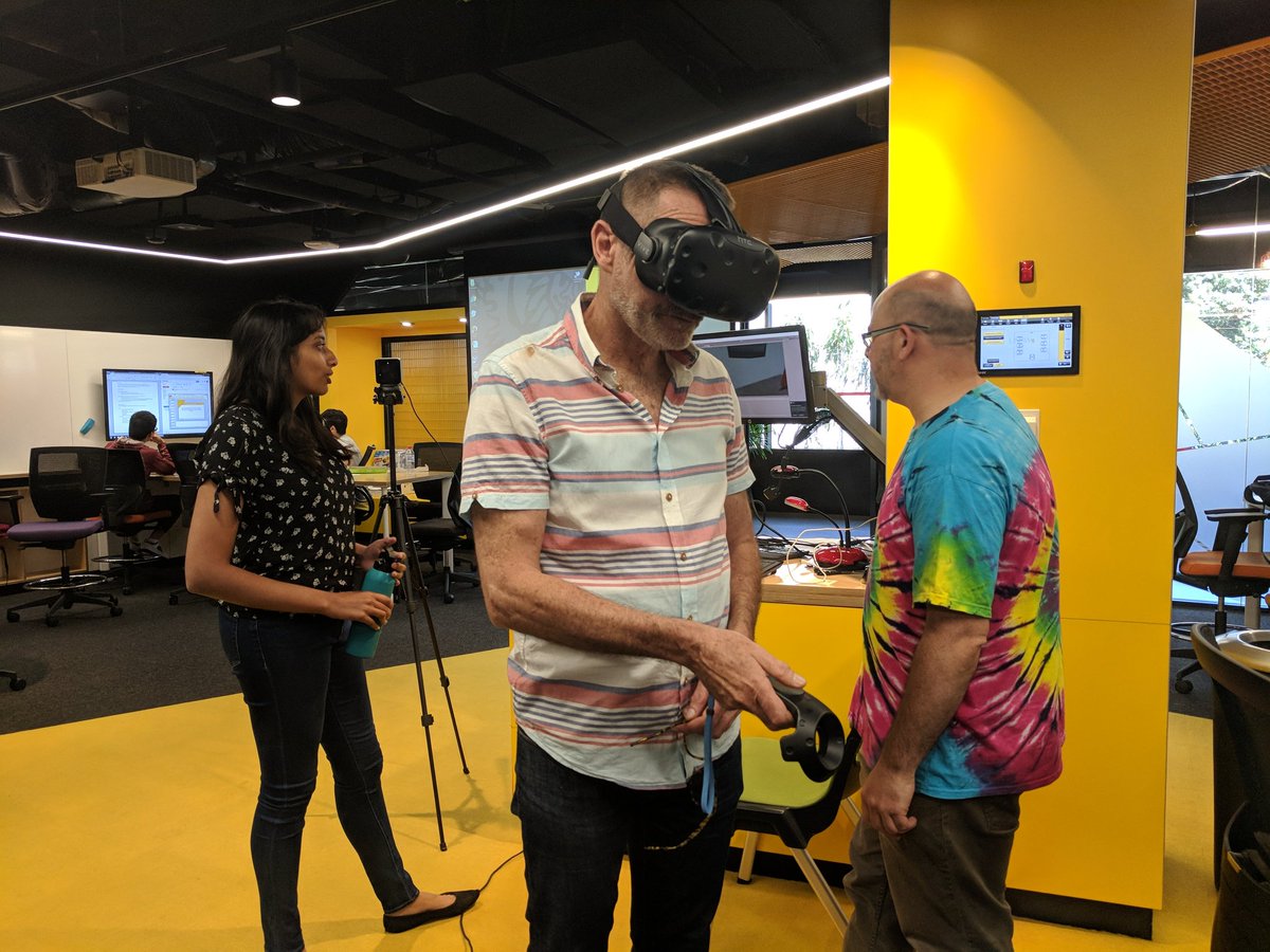 Day 2 of the @HWNS Immersive Tech Hackathon has been intense. So great to see <a href="/UNSWEngineering/">UNSW Engineering</a> <a href="/artdesignunsw/">UNSW Art & Design</a> <a href="/UNSWbusiness/">UNSW Business School</a> students come together and create unique solutions for the disability sector