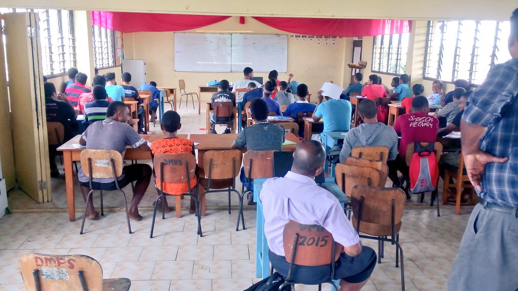 baleivuya_mojie's tweet photo. 6more days 2go until graduation 4rm 45enrolled we r now down to 35 students Thanks to the Ministry of Youth for a new hope 2 drop-outs kids https://t.co/zaAFK3B9w3