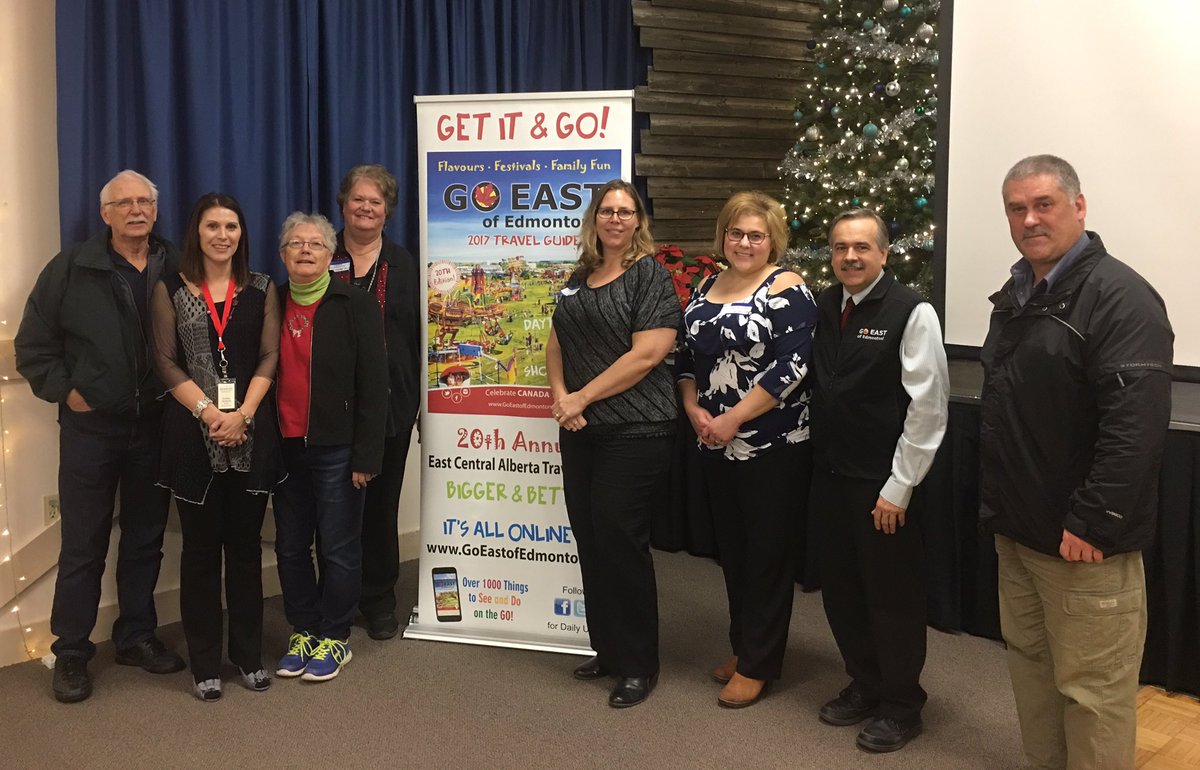 Great #goeast meeting today <a href="/LamontCounty/">Lamont County</a> at St. Michael Hall! Celebrating #goeast 5th Anniversary! #greatsuccess #tourismmarketing