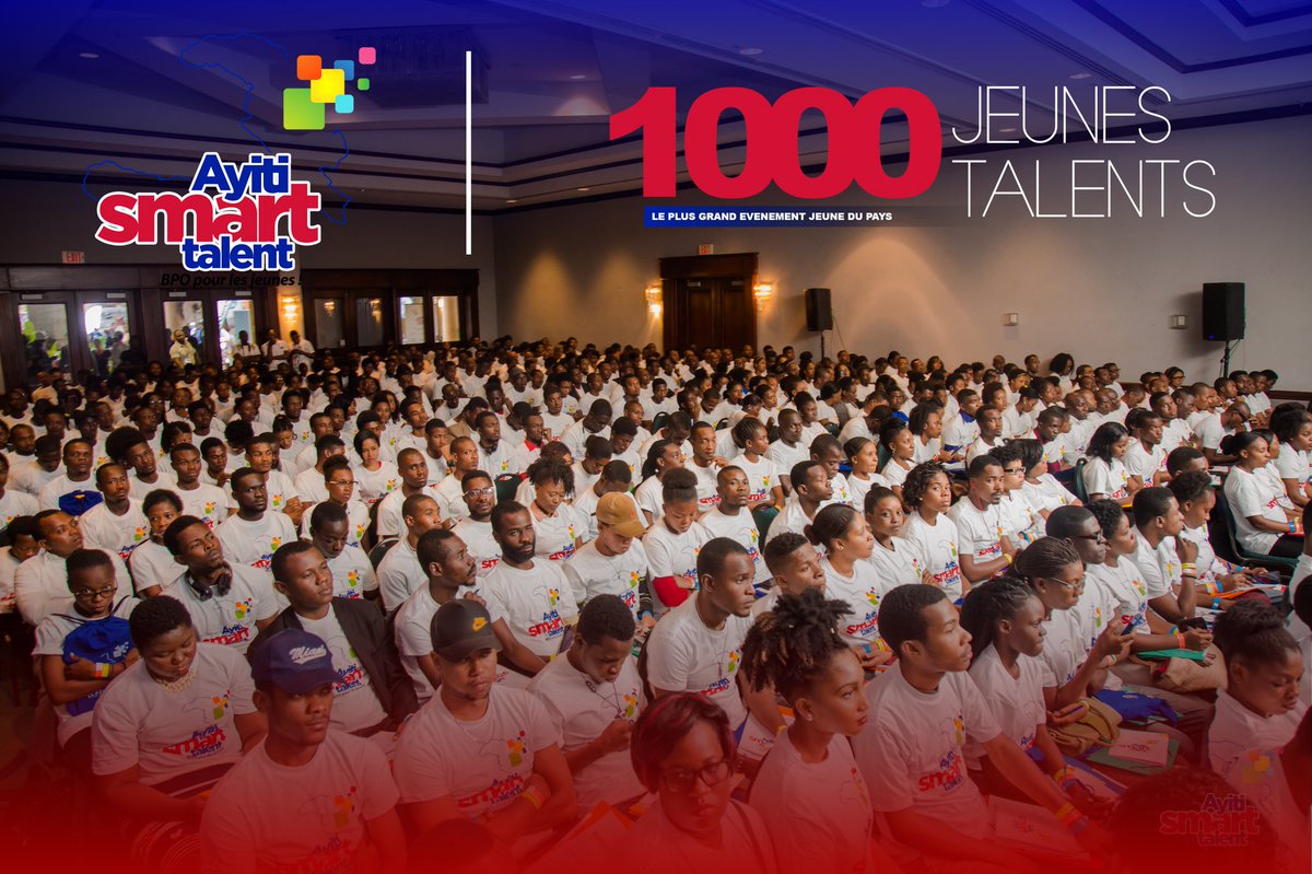 johnsterlind's tweet photo. Fier d’avoir fait parti de l’équipe qui a pu réunir plus de 1000 jeunes au @karibehotel pour une formation sur le secteur BPO et ses opportunités en Haiti une nitiative de la @cfihaiti supportée par la @BIDcomercio. #Htsmarttalent https://t.co/XmtX3BoDTJ