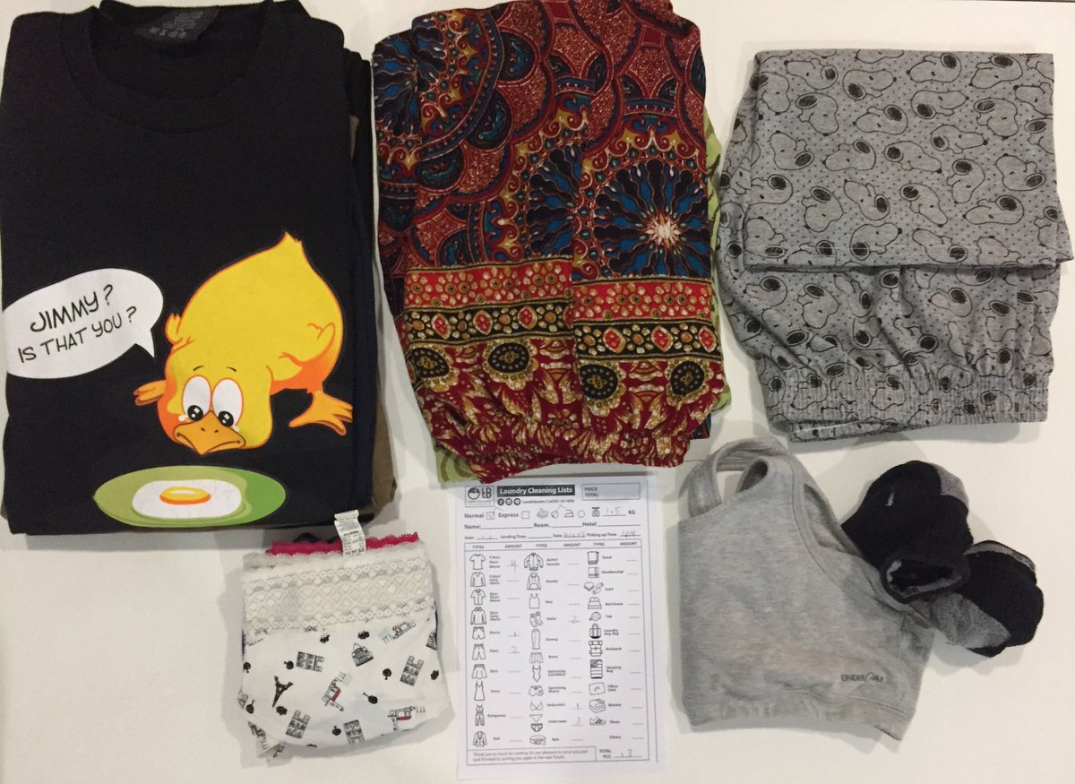LaundriLaundro's tweet image. To prevent any loss of your clothes, we usually check cleaning item list before and after washing.  🙂📝👕👖👗 🧥🧣👟 #laundry #laundrycafe #cleanandfast #express #travelling #travellers #chiangmai #thailand2018 #ThaiIand #hotel #hostel #Airbnb #TripAdvisor #expedia #trivago