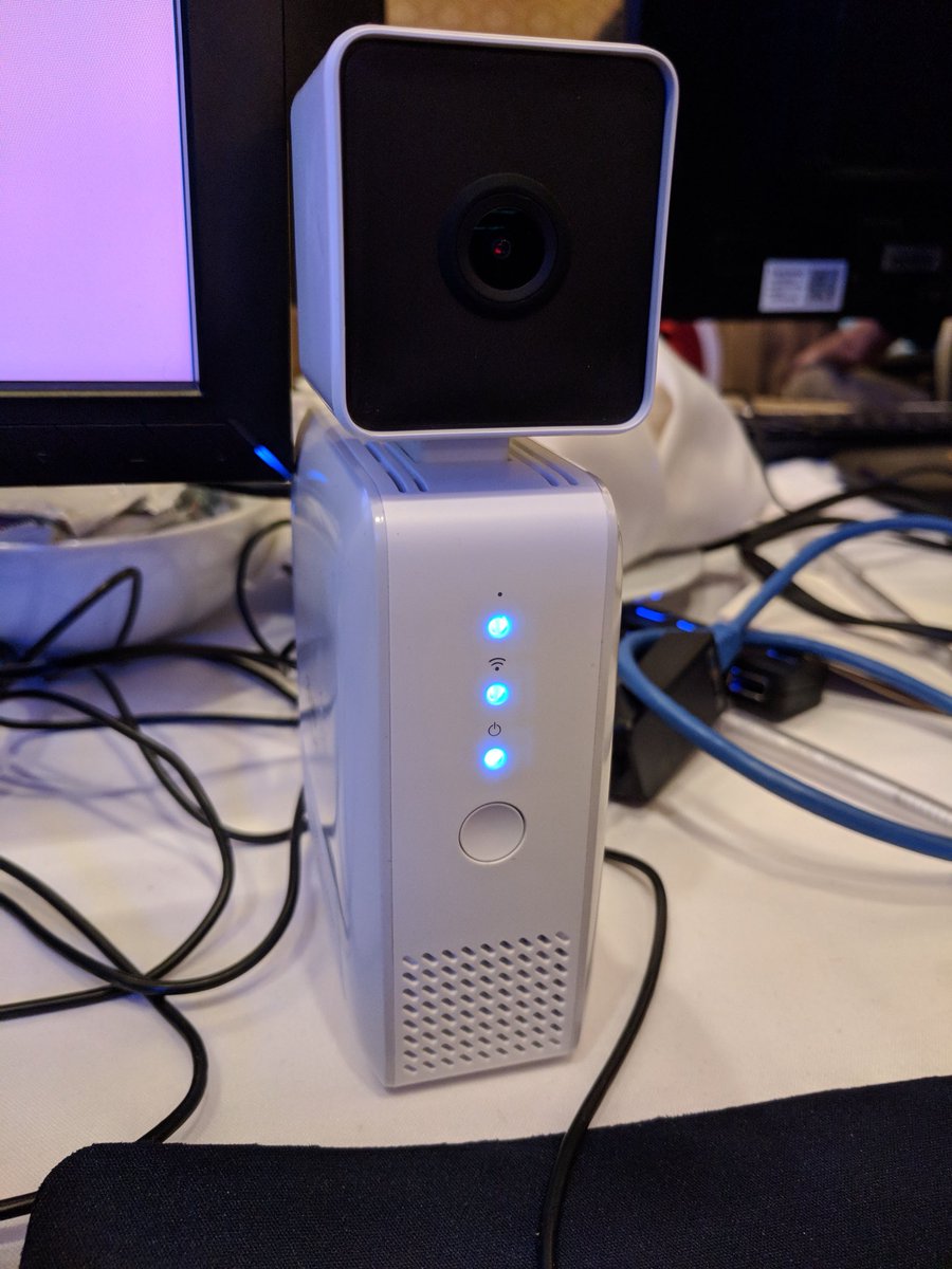CloudTrekAU's tweet photo. The #CloudTrek team at #awsreinvent are loving experimenting with #awsdeeplense! #awsreinvent session on object detection, activity recognition, and facial recognition underway ... https://t.co/cixc8MRr5O