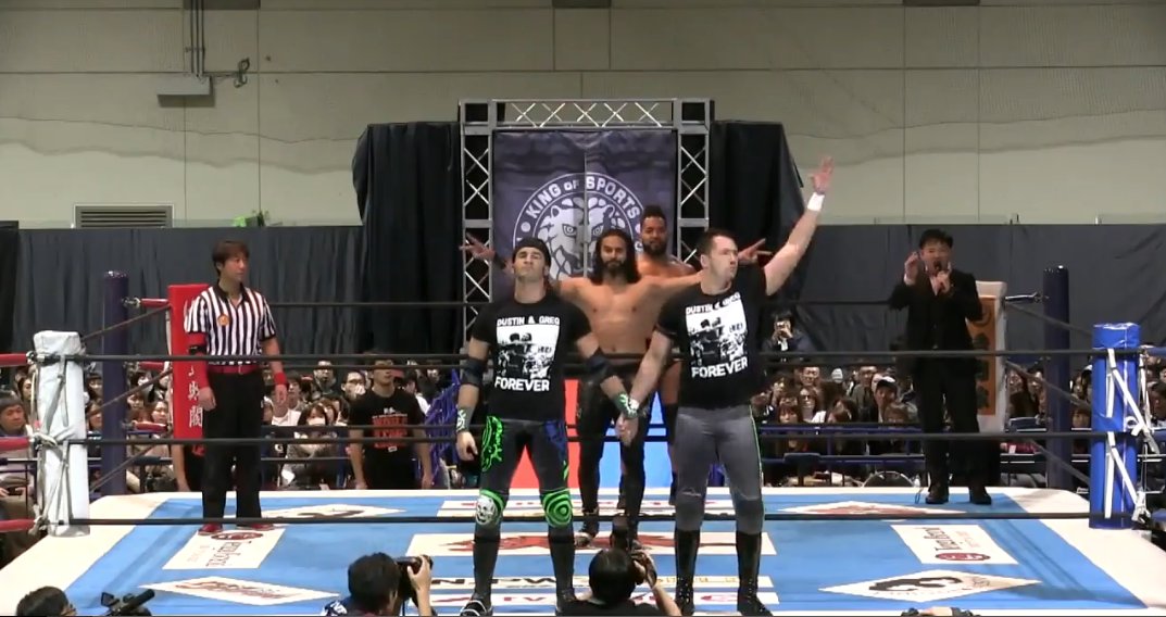 RossWBermanIV's tweet image. Besties have no clue what they're in for. #njwtl #WZChat #TagThread 
You can catch up before tonight's edition World Tag League at njpwworld.com