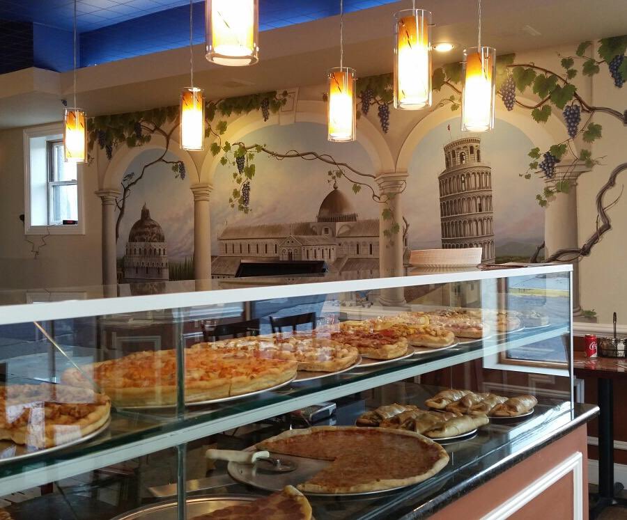 WondrousWalls's tweet photo. Visiting my “Square of Miracles” #mural in “Italian Touch Pizza & Pasta” #keyportnj #artwork #wallart #painting #fineart #decorativepainting #pizzeria #squareofmiracles #pisa #italy #artist #muralist #wondrouswalls https://t.co/Jo9RRhoko4