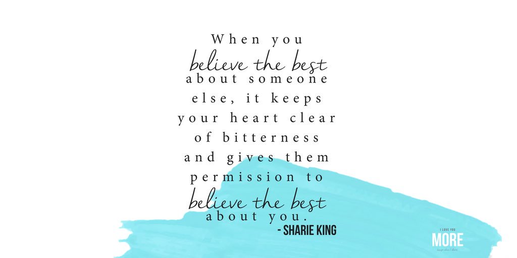SharieKing99's tweet photo. Do you find it natural or difficult to believe the best about others? You can read more about believing the best in my most recent blog at the link below! 🎉 #ilymjesusbook #community #newblog #ilym

https://t.co/VNYlI2i5Yf https://t.co/14M1XIrD94