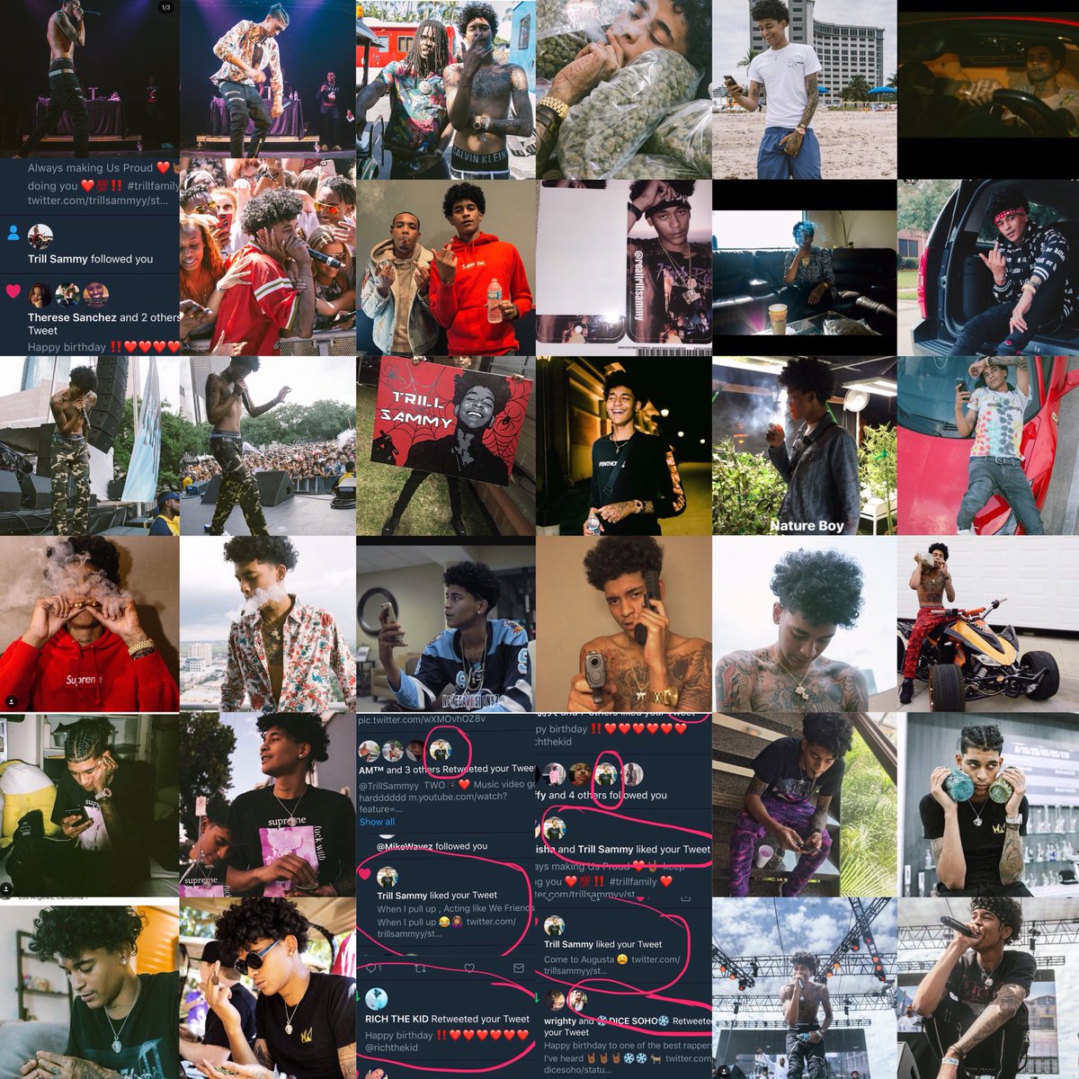 trill_mayy's tweet photo. It’s not 12 yet ❤️But Happy 20th Birthday To My Favorite Rapper 🤞🏾I love you So much 💋 Keep doing what you do , always stay positive ❤️ All your fans love you 🖤 But Have Funnnnnn @TrillSammyy @TrillSammyy @TrillSammyy https://t.co/5GtchSg7H2
