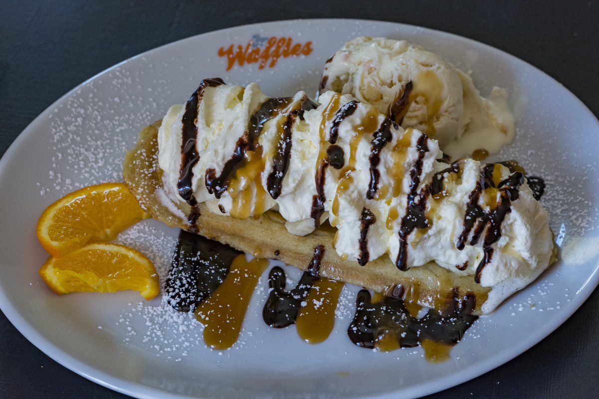 This is a popular Waffle, why not try one?  Open today 10-4pm