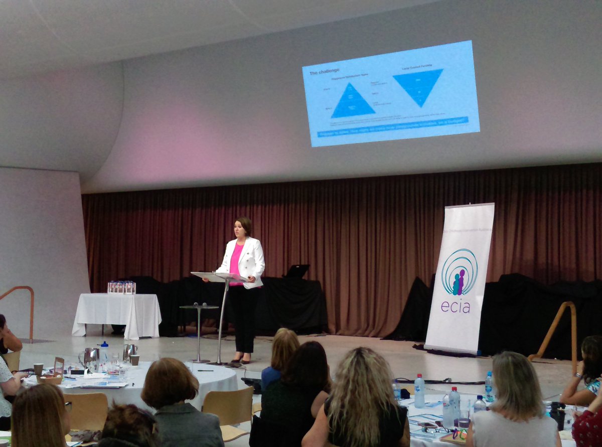 The 1st Presentation Session at the #ECIA2017 #Inclusion Symposium. Presented by Caroline Ghatt, Cracking the impossible brief
