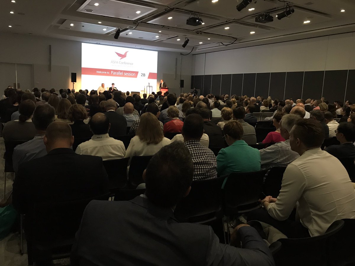 DavinaLawrence's tweet photo. Biggest challenge in implementing artificial intelligence will be risk management says Stanford University Research Director Dr Ashby Monk, speaking with @kpmgaustralia AI partner Rod Bryan at the ASFA Conference #asfasyd #AI #superannuation https://t.co/ncZV9GIJ31