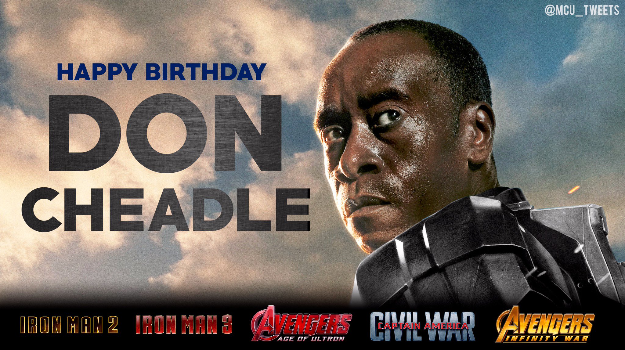 Join us in wishing our War Machine, actor a very happy 53rd birthday! 