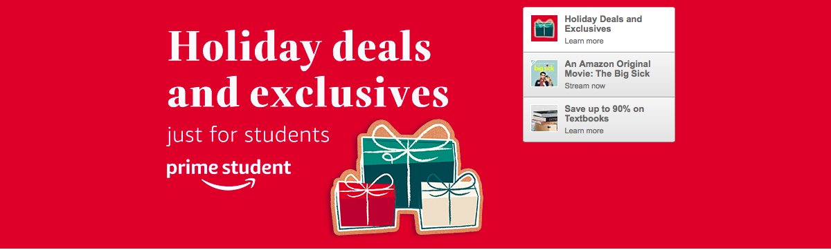 Hey Titans! Holiday deals have been extended :) time to stock up those Christmas presents! #PrimeStudentRep #ad