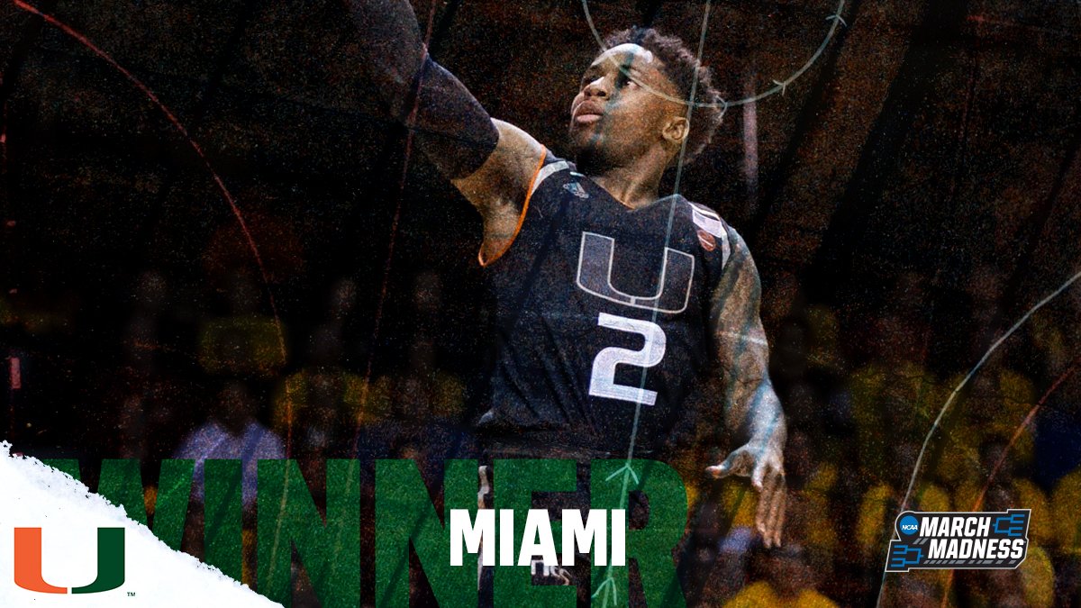 MarchMadnessMBB's tweet photo. Big W for the U!

Five Canes score in double figures as No. 10 Miami beats No. 12 Minnesota, 86-81, on the road. https://t.co/o5WOrL74Sv