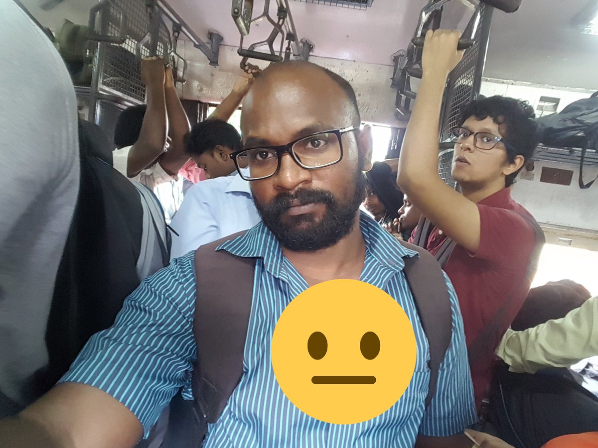subramanibala79's tweet image. When your #fastlocal #train is stopped and you do not know what to do....that guy with the hood looks scary..