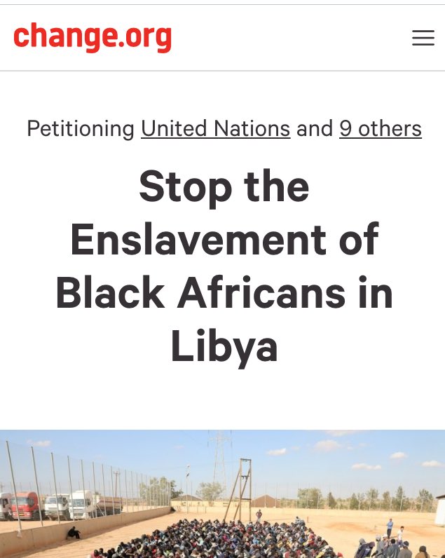 howdidyoureact's tweet photo. #LibyaFirst #Libya #SlaveTrade #AfricanSlaves
#FreeYourSelf #StandUp
#FixYourCountry #WakeUp
#Americans R #Slaves 2 #Working4U 
#LibyaIsWealthy#CreateJobs #AmericaIsPoor #AmericaFirst
@POTUS @VP @Change @DHSgov @CNN @wbaltv11 @RepCummings 
#howdidyoureact
https://t.co/aud00DlCBe https://t.co/MUARlNSQD9