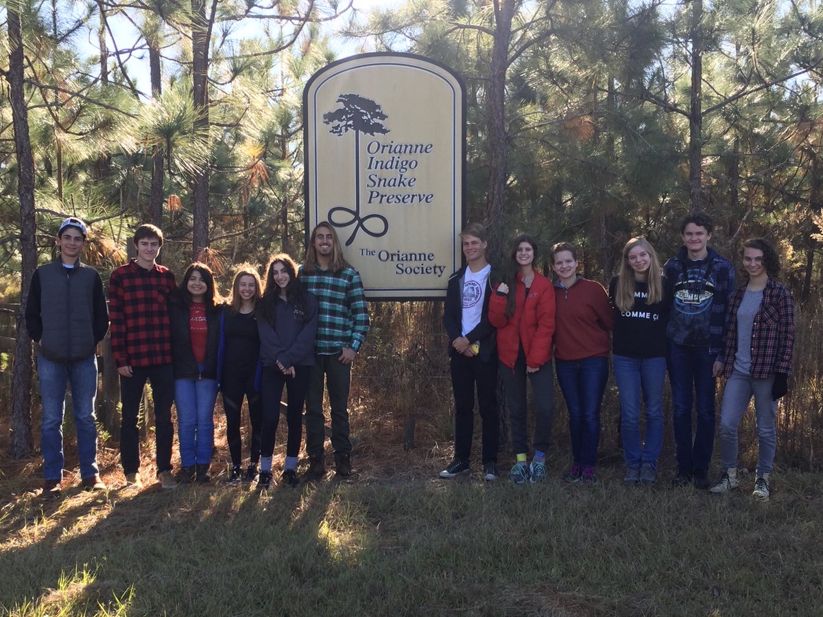 evolutionclass's tweet photo. Wow... what a great past couple of days with @OrianneSociety! Very successful field trip to the sandhills of South Georgia. #gpslearns #fieldbiology #IPscience https://t.co/FRzTjimaVP
