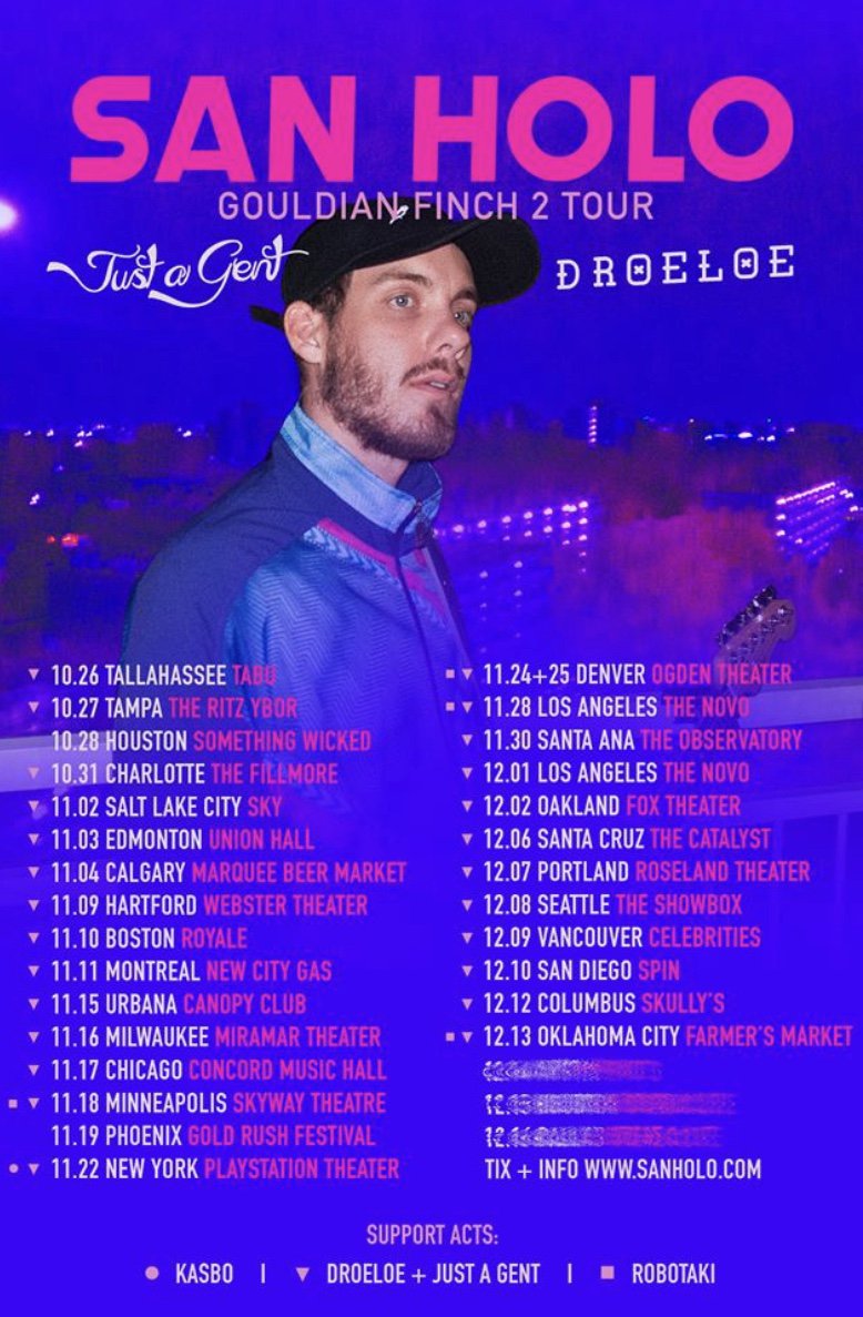 SonyMusicU_SF's tweet photo. this saturday! don’t miss @sanholobeats at the Fox in Oakland, it’s gonna be a crazy show 🔥 #GouldianFinchTour https://t.co/30TuVX4H2g