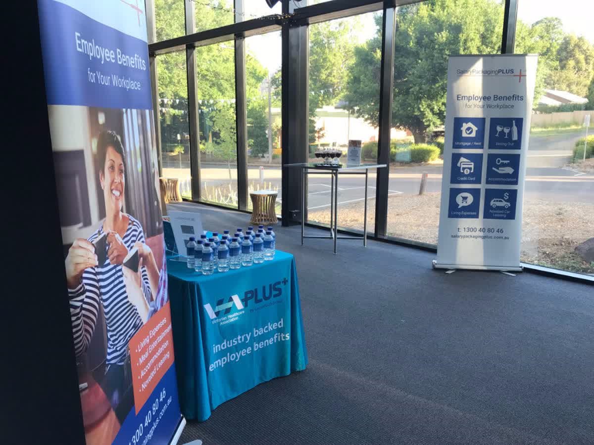 SalPackPlus's tweet photo. Thanks to @vichealthassoc for having us at their annual Rural &amp; Regional Forum. It was a great two days discussing all things #salarypackaging! Thanks to all who attended! #vhaplus #employeebenefits #lessismore https://t.co/UOA6OEecMu