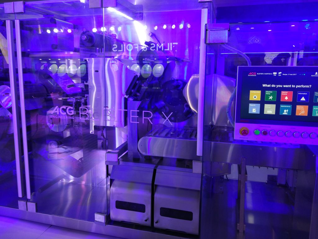 ACGWorld's tweet photo. The future of blister packing is here at P-mec India 2017. Visit us at Hall 5, booth J40 to see our latest blister packing machine BlisterX. #ACGFutureWorld #pmecindia https://t.co/CwYdKVbWye