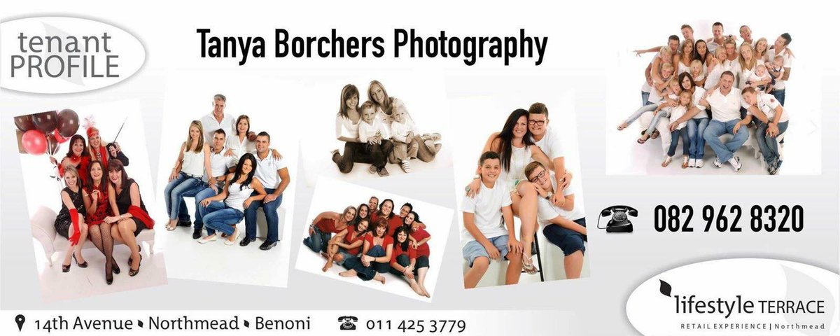 LIfestyleTer's tweet photo. Family portraits | Tanya Borchers Photography
RETAIL EXPERIENCE | Northmead
#LifestyleTerrace #Retail #ShoppingCentre #shopping #TanyaBorchersPhotography #photography #Northmead #Benoni #EastRand #tenants #cirobertson
https://t.co/P2s0w7cUVl https://t.co/j4nW73Um5K