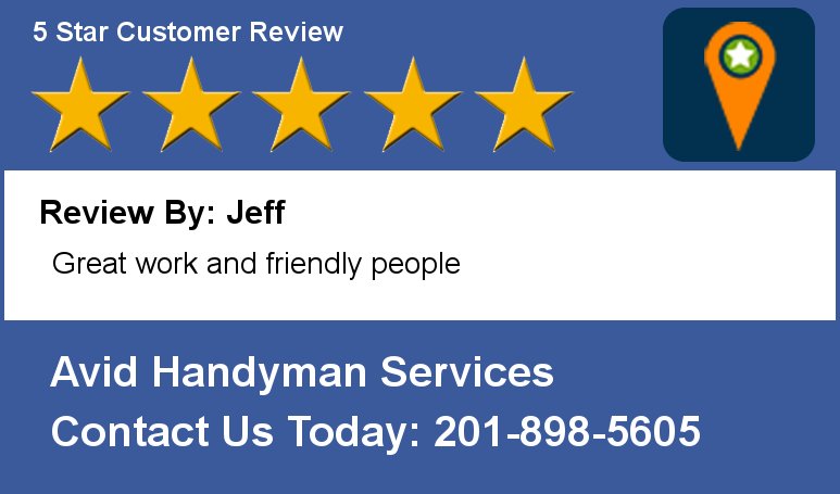 AvidHandyman's tweet photo. Review By: Jeff Great work and friendly people https://t.co/g7h8PVxIQs