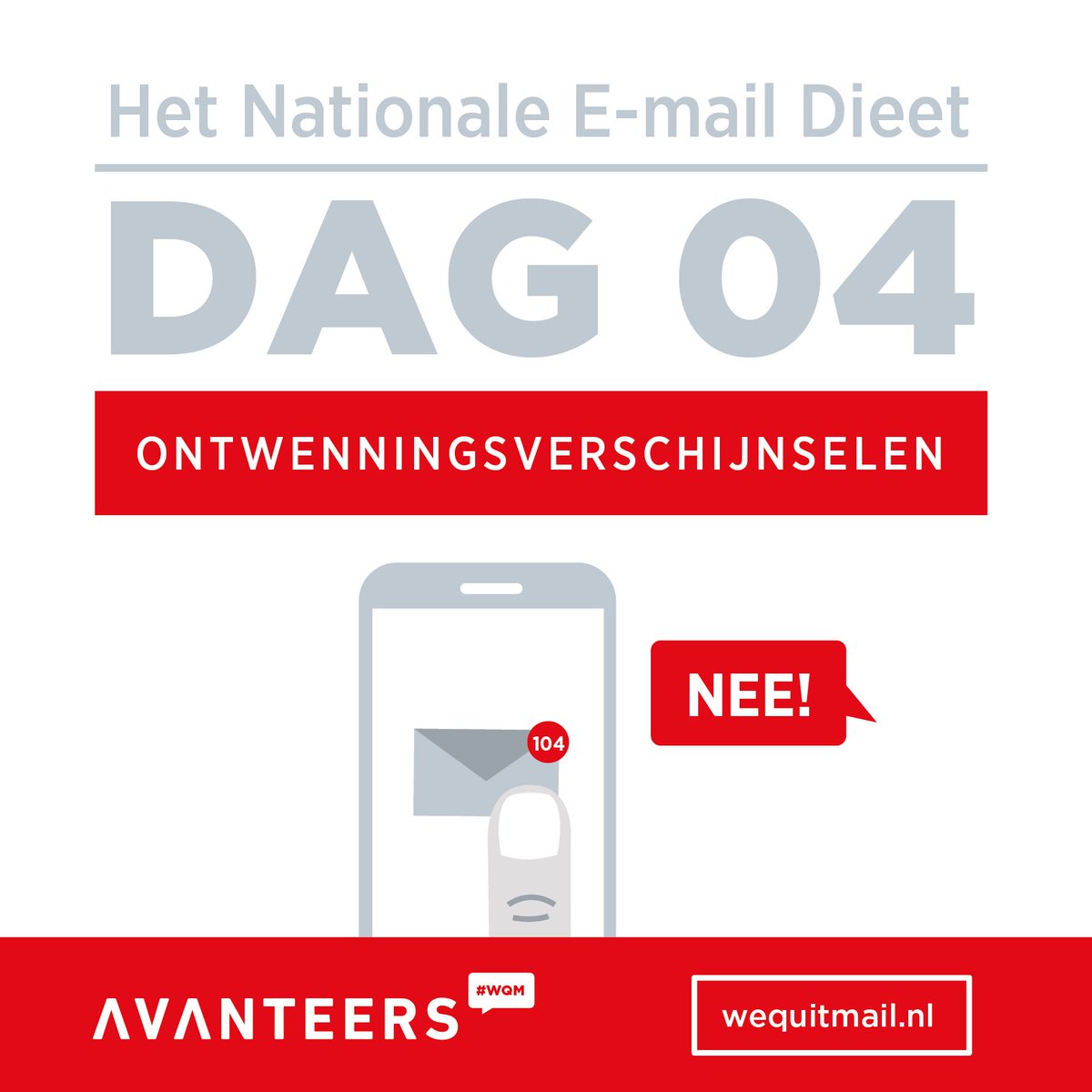 wequitmail's tweet photo. Dag 4 Mail Dieet: Heb jij al last gehad van ontwenningsverschijnselen? Deel je ervaringen https://t.co/cTQtAsookg #wqm https://t.co/QVrMbmTzdO