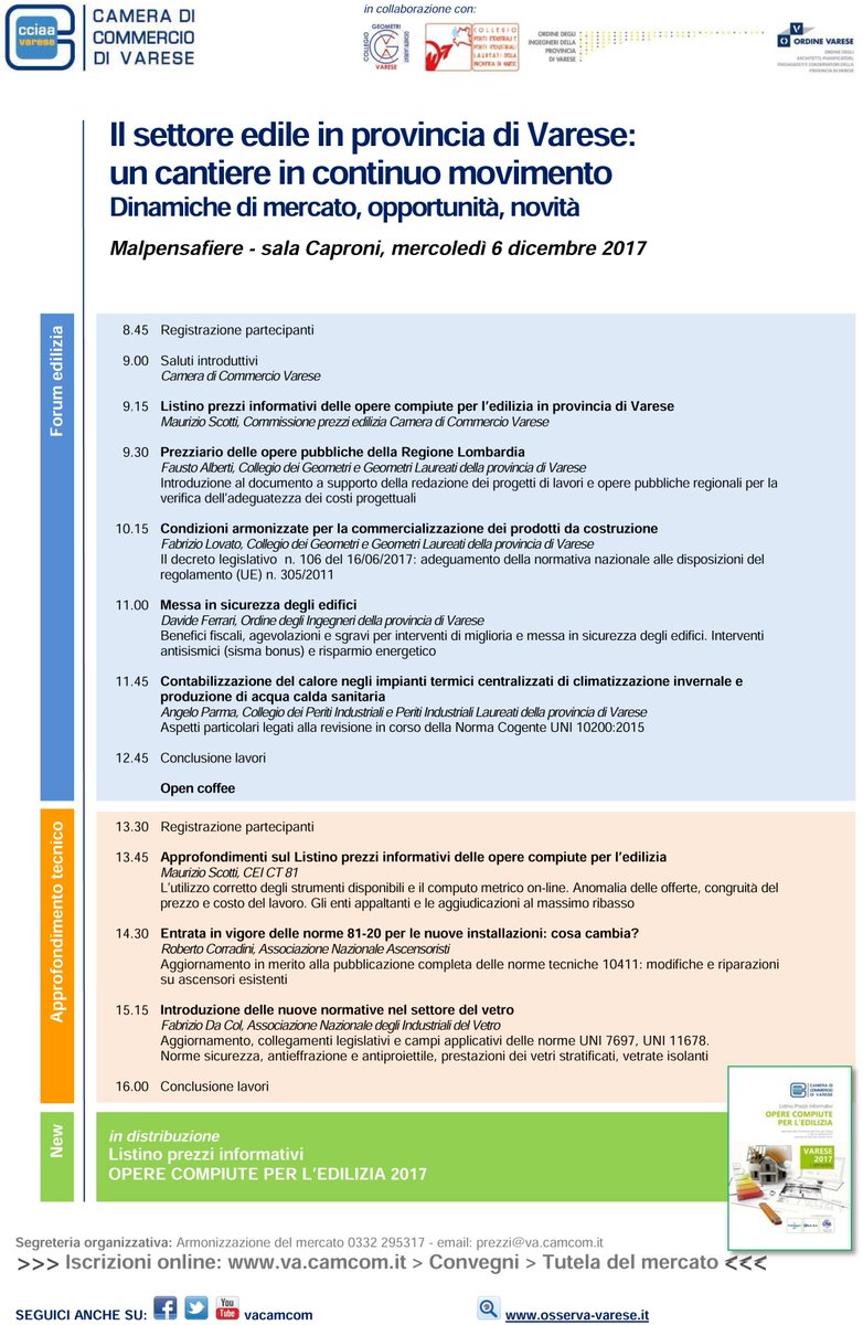 Ordine Architetti Va On Twitter Seminario Il Settoreedile In