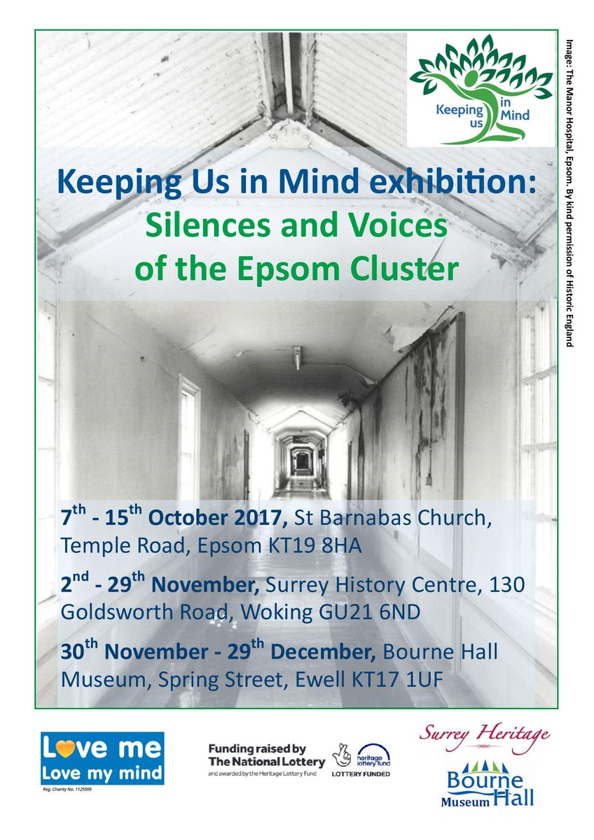 Team Epsom Ewell On Twitter Keeping Us In Mind Exhibition