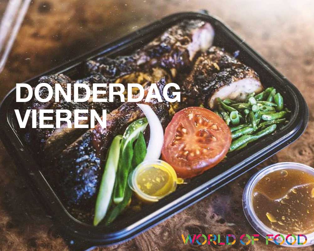 Worldoffoodams's tweet photo. Het is maar een keer per week donderdag.

Vier dat ;) https://t.co/SAtxFhxcvO