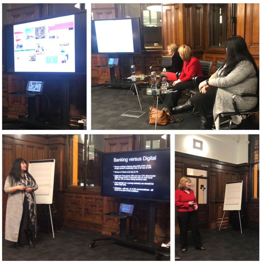 premier_talks's tweet photo. Once again, a huge thank you to all of our speakers from last night's #womenintech event in #Manchester - we hope everyone enjoyed a fantastic evening of inspiring talks! #premiertalks @lynne_dreamr https://t.co/Mt5aTsW5jy