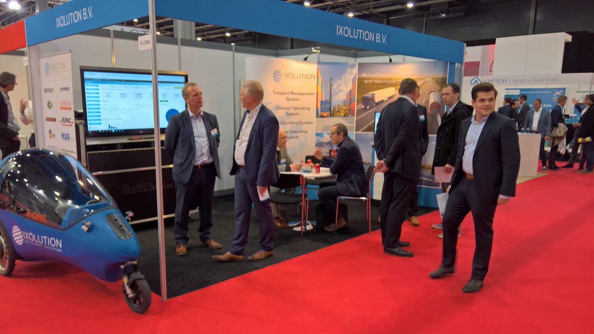 ixolution's tweet image. Terugblik dag 2 ICT &amp;amp; Logistiek 2017 – 29 november 2017: bit.ly/2inCPTx #transport #logistiek #ict #beurs