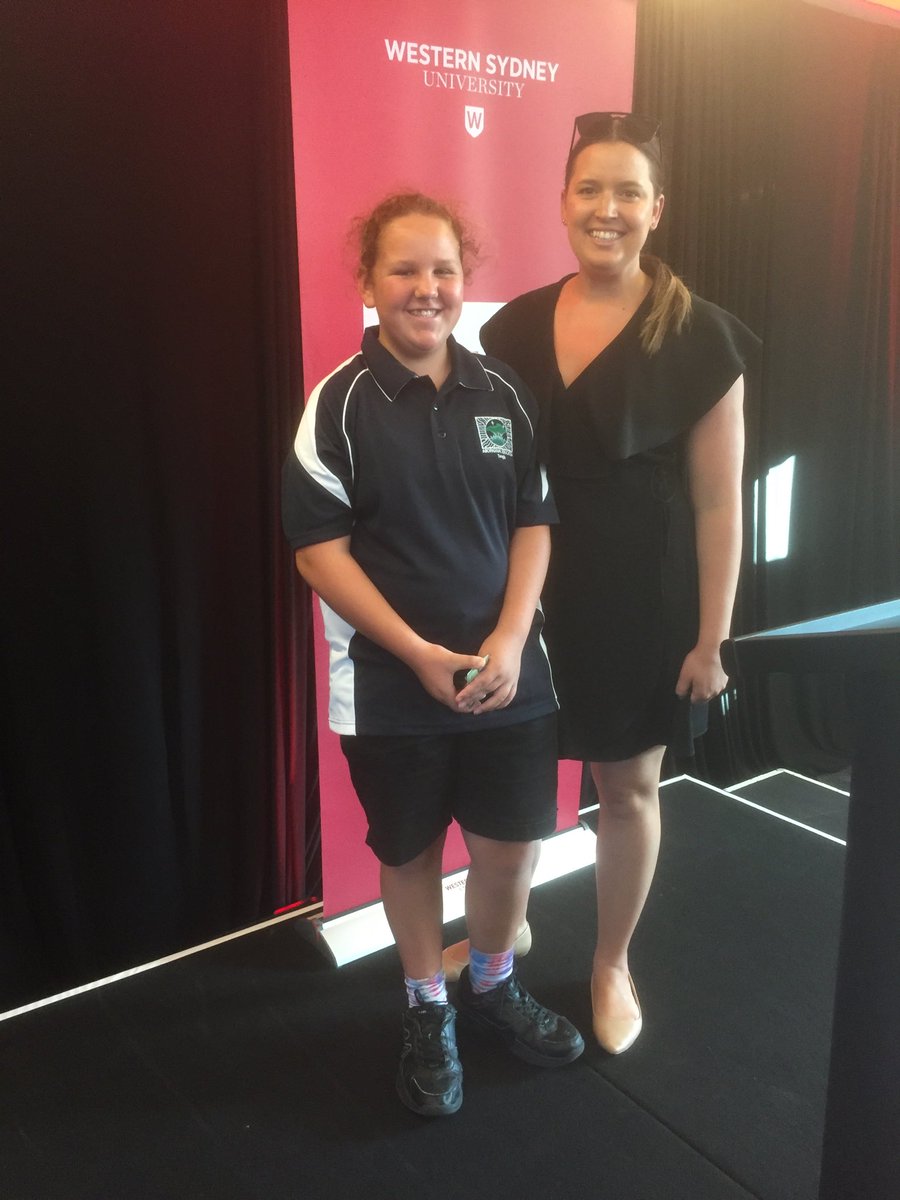 Mikaela and the fabulous Ms Zalewski at the 2017 Twugia showcase.