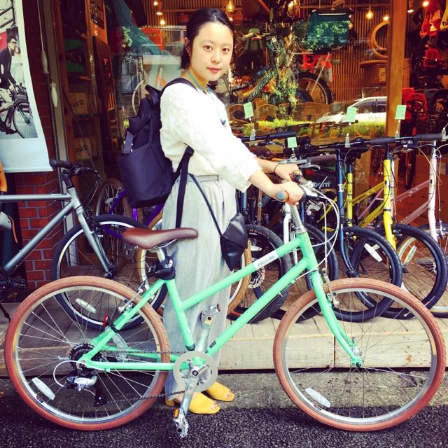 自転車 おしゃれ 女子