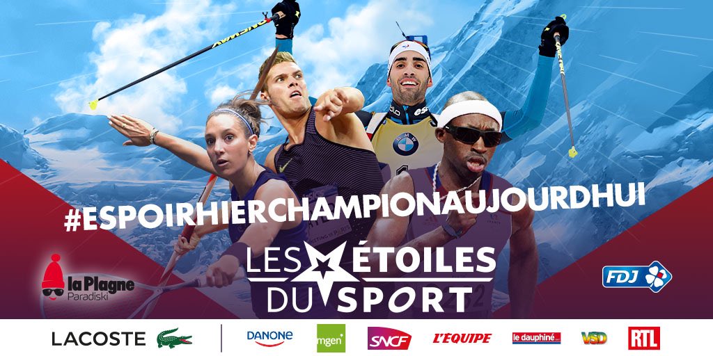 EtoilesduSport's tweet photo. Merci à @CamilleSerme @martinfkde @JB_Alaize et @mayer_decathlon pour leur présence sur la campagne d’affichage @JCDecaux_France ! Retrouvez toutes les infos sur les #etoilesdusport sur https://t.co/pnSIPZotXG https://t.co/eFaX3QO9P3