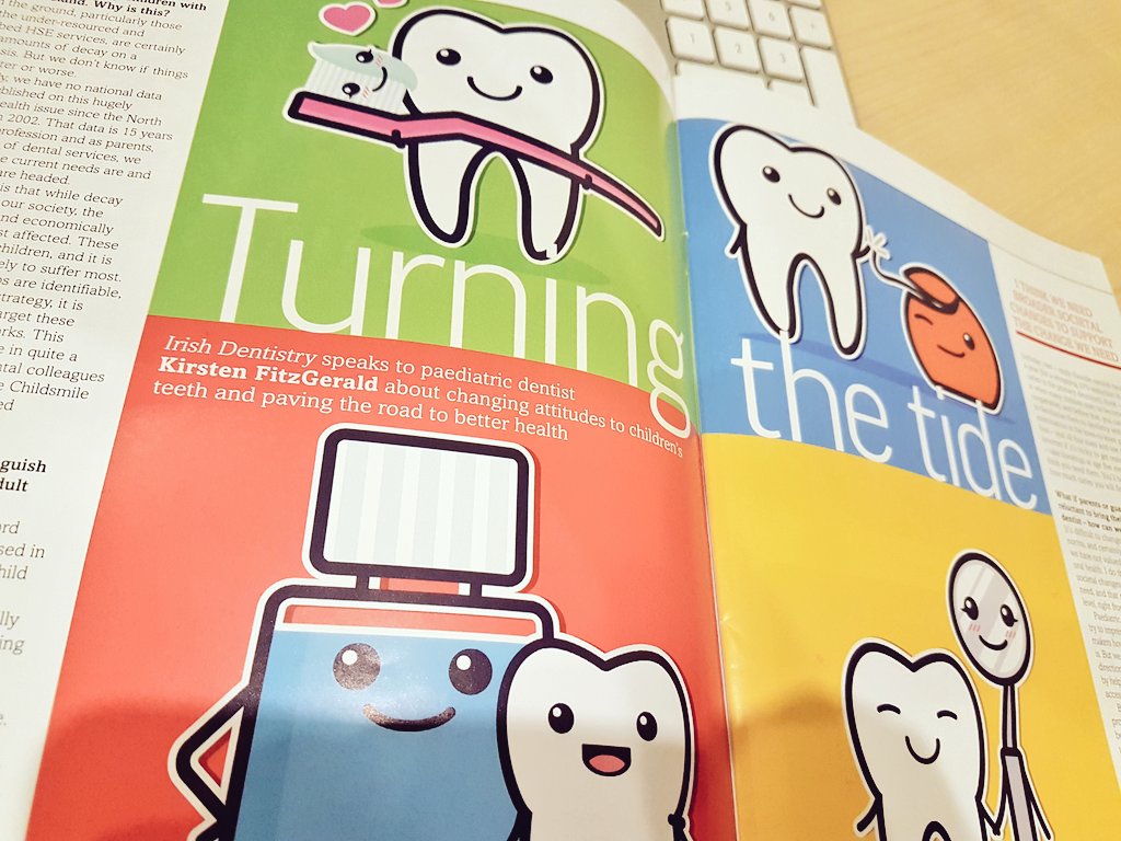 IrishDentistry's tweet photo. Don't miss our interview with Dr Kirsten FitzGerald this month, where we look at paving the road to better children's oral health #KeepKidsTeethClean @EAPD_Ireland https://t.co/DBFkeImDK2