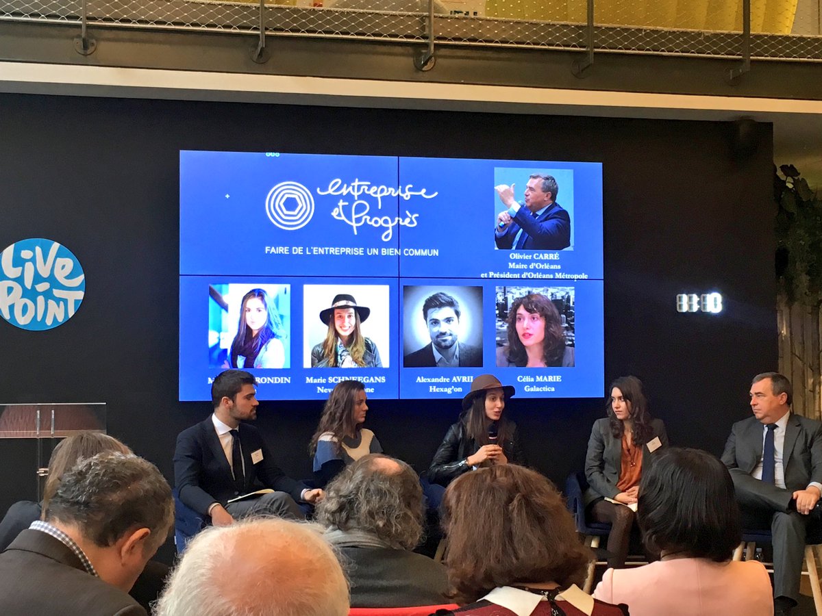 Deuxième table ronde au colloque #EP2017 <a href="/EntProgres/">Entreprise et Progrès</a> avec de jeunes entrepreneurs inspirants qui bousculent les modes de gouvernance. <a href="/NeverEatAlone/">Never Eat Alone</a> <a href="/workwell/">Workwell</a>