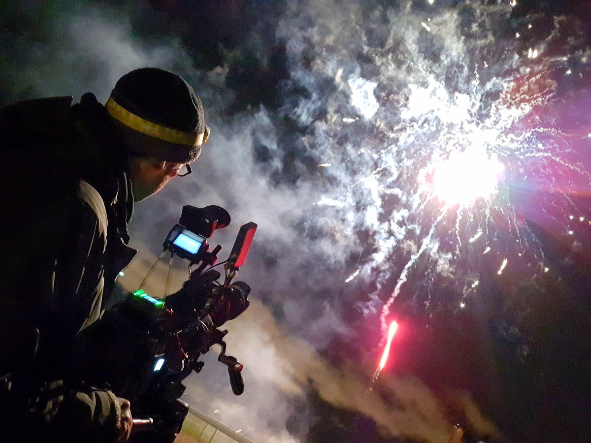 Coxycameraman's tweet photo. Great final shoot of a 4 year project with #Chalkboard for #Sky thanks #Videoeurope  for the kit. https://t.co/ZCR9j3GSFw