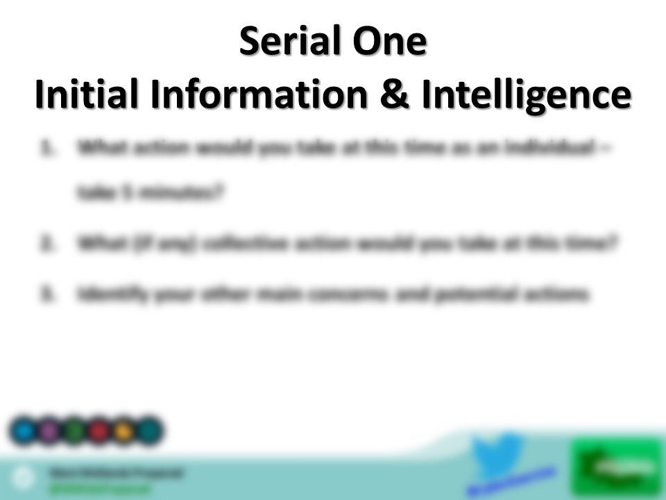 WMidsPrepared's tweet photo. #CyberExercise Serial One - Initial Information &amp; Intelligence - working through our first scenario of the day - considering what action we would take as individuals, organisations and as a collective, and identifying our main concerns and potential actions! #PreparedPanda #Cyber https://t.co/xOX2mtS89w