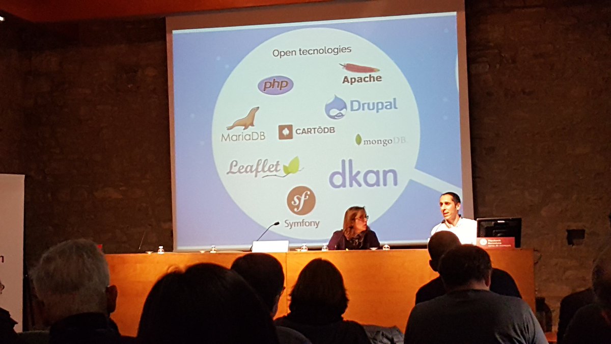 xarxadeparcs's tweet photo. @quantic27 de @diba exposa el nou portal de dades obertes #opendatadiba
"Reutilitzar, compartir i difondre són els punts essencials. Si una cosa funciona, copiem-la. Nosaltres som els primers en fer-ho." @bibliotequesXBM @bcnmoltmes @c_montesquiu https://t.co/ODHr4jumnK
