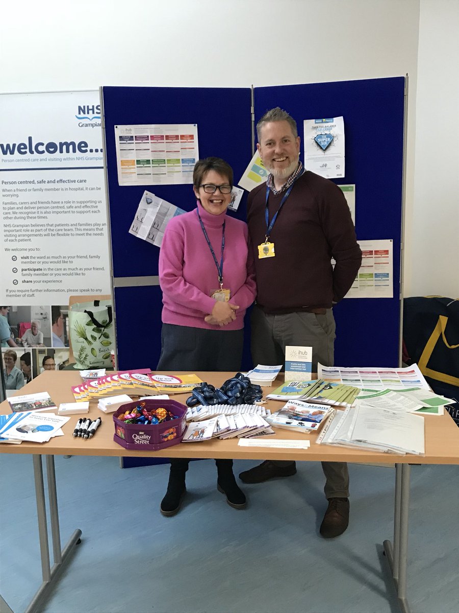 ElginMJ's tweet photo. Lots of interest in our stand @DrGrays_Elgin to raise awareness of falls prevention #qualitygrampian #safety @NHSg_SafeTeam https://t.co/ImNE244m5I