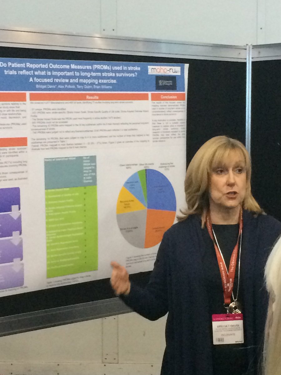 MarianBrady's tweet photo. #uksf17 @biddydavis presenting her @CSO_Scotland fellowship work on #Stroke today! Posters 114 &amp; 115. What is important to Stroke survivors? https://t.co/bqCq1VUqbj